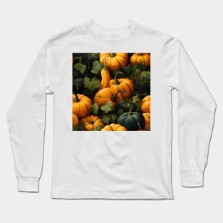 Pumpkin Pattern 22 Long Sleeve T-Shirt